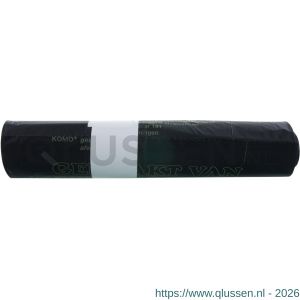 Komo huisvuilzakken 50 x 80 cm met sluitstrips set 20 stuks 21.285.31