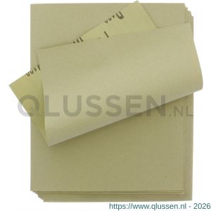 Budgetline schuurpapier droog fijn-middel-grof set 12 stuks 21.470.04
