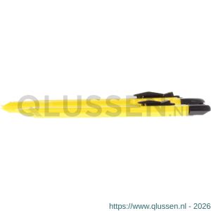 Budgetline afbreekmes setje groot 18 mm en klein 9 mm geel-zwart 21.470.07