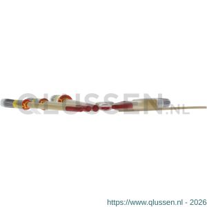 Budgetline kwastenset 6 delig rond maat 8-10-14, plat maat 1-2 en roerhout 21.470.18