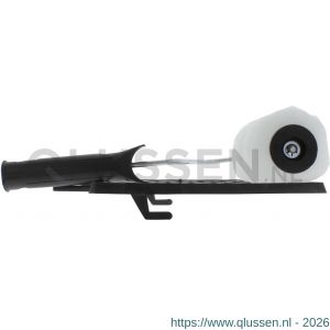Budgetline muurverfset met rooster en compleet roller set 18 cm 3 delig 21.470.19