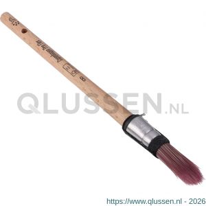 Copenhagen Pro Flex patentpuntkwast 5* maat 8 synthetisch haar FSC houten steel 23.100.08