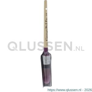 Copenhagen Pro Flex patentpuntkwast 5* maat 14 synthetisch haar FSC houten steel 23.100.14