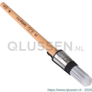 Copenhagen Pro S patentpuntkwast 5* maat 10 synthetisch haar FSC houten steel 23.101.10