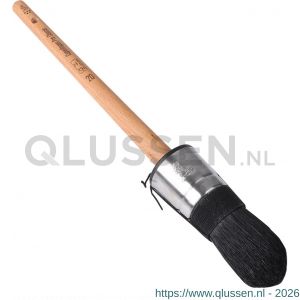 Copenhagen Pro Classic patentpuntkwast 5* maat 20 zwart Chinees varkenshaar FSC houten steel 23.102.20