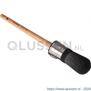 Copenhagen Pro Krex patentpuntkwast 4* maat 22 synthetisch haar FSC houten steel 23.103.22