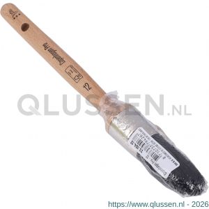 Copenhagen Pro universeel patentkwast 3* maat 12 zwart Chinees varkenshaar FSC houten steel 23.104.12
