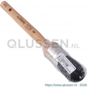 Copenhagen Pro universeel patentkwast 3* maat 16 zwart Chinees varkenshaar FSC houten steel 23.104.16