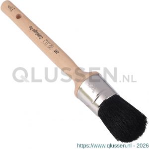 Copenhagen Pro universeel patentkwast 3* maat 18 zwart Chinees varkenshaar FSC houten steel 23.104.18