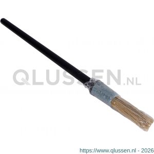 Copenhagen Pro wegwerp patentkwast maat 6 wit Chinees varkenshaar kunststof steel 23.107.06