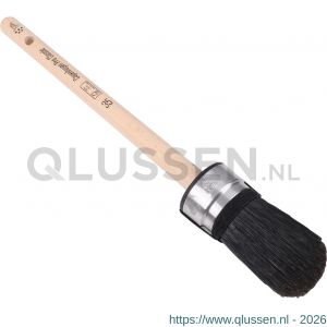 Copenhagen Pro Classic ovale kwast 5* maat 35 zwart Chinees varkenshaar FSC houten steel 23.122.35
