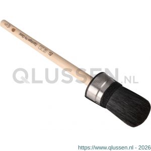 Copenhagen Pro Classic ovale kwast 5* maat 40 zwart Chinees varkenshaar FSC houten steel 23.122.40