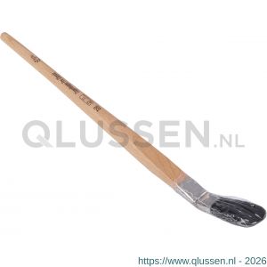 Copenhagen Pro Classic gebogen Lyonpenseel 5* maat 20 zwart Chinees varkenshaar FSC houten steel 23.125.20
