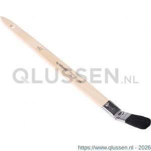 Copenhagen Pro universeel gebogen Lyonpenseel 3* maat 14 zwart Chinees varkenshaar FSC houten steel 23.126.14