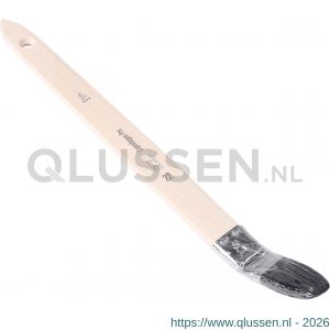 Copenhagen Pro universeel gebogen Lyonpenseel 3* maat 22 zwart Chinees varkenshaar FSC houten steel 23.126.22