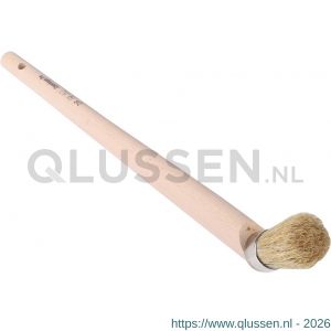 Copenhagen Pro bokkenpoot maat 25 wit Chinees varkenshaar FSC houten steel 23.128.25