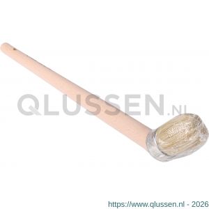 Copenhagen Pro bokkenpoot maat 35 wit Chinees varkenshaar FSC houten steel 23.128.35