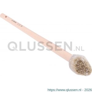 Copenhagen Pro bokkenpoot maat 50 wit Chinees varkenshaar FSC houten steel 23.128.50