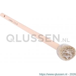 Copenhagen Pro bokkenpoot maat 55 wit Chinees varkenshaar FSC houten steel 23.128.55