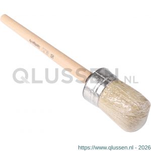 Copenhagen Pro teerkop ronde kwast maat 50 wit Chinees varkenshaar FSC gelakte houten steel 23.129.50