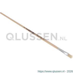 Copenhagen Pro platte Lyonpenseel maat 06 wit Chinees varkenshaar FSC gelakte houten steel 23.140.06
