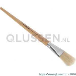 Copenhagen Pro platte Lyonpenseel maat 22 wit Chinees varkenshaar FSC gelakte houten steel 23.140.22