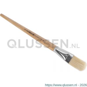 Copenhagen Pro platte Lyonpenseel maat 24 wit Chinees varkenshaar FSC gelakte houten steel 23.140.24