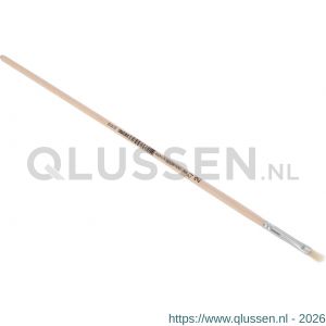 Copenhagen Pro platte Lyonpenseel maat 02 wit Chinees varkenshaar FSC ongelakte houten steel 23.141.02