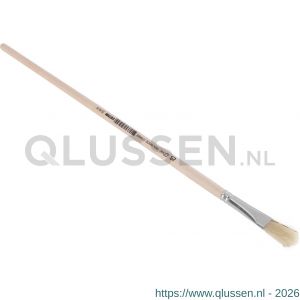 Copenhagen Pro platte Lyonpenseel maat 10 wit Chinees varkenshaar FSC ongelakte houten steel 23.141.10