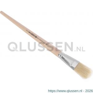 Copenhagen Pro platte Lyonpenseel maat 22 wit Chinees varkenshaar FSC ongelakte houten steel 23.141.22