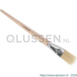Copenhagen Pro platte Lyonpenseel maat 24 wit Chinees varkenshaar FSC ongelakte houten steel 23.141.24