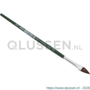 Copenhagen Pro autolakpenseel maat 2 Pony haar FSC groen gelakte houten steel 23.149.01