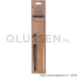 Copenhagen Pro autolakpenselen set maat 1-3 pony haar FSC groen gelakte houten steel 2 delig 23.149.60