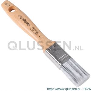 Copenhagen Pro S platte kwast 5* maat 1 synthetisch haar FSC houten steel 23.201.10