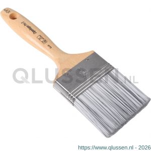Copenhagen Pro S platte kwast 5* maat 3 synthetisch haar FSC houten steel 23.201.30