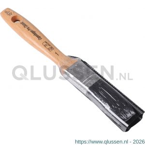 Copenhagen Pro Classic platte kwast 5* maat 1 zwart Chinees varkenshaar FSC houten steel 23.202.10