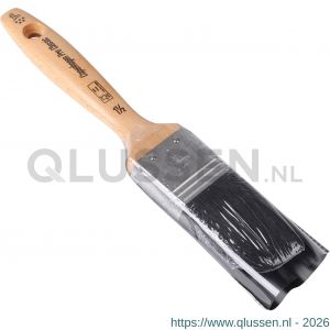 Copenhagen Pro Classic platte kwast 5* maat 1.5 zwart Chinees varkenshaar FSC houten steel 23.202.15