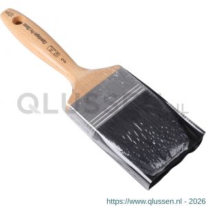 Copenhagen Pro Classic platte kwast 5* maat 3 zwart Chinees varkenshaar FSC houten steel 23.202.30
