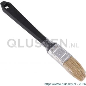Copenhagen Pro wegwerp platte kwast maat 20 wit Chinees varkenshaar kunststof steel 23.205.20