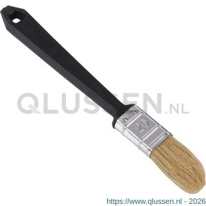 Copenhagen Pro wegwerp platte kwast maat 20 wit Chinees varkenshaar kunststof steel 23.205.20