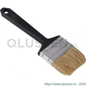 Copenhagen Pro wegwerp platte kwast maat 60 wit Chinees varkenshaar kunststof steel 23.205.60