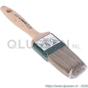 Copenhagen Pro beits platte kwast 5* maat 2.5 synthetisch haar FSC houten steel 23.207.25