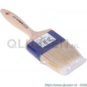 Copenhagen Pro beits flex platte kwast 5* maat 3.5 synthetisch haar FSC houten steel 23.208.35