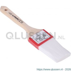 Copenhagen Pro lijm-olie platte kwast 5* maat 1 synthetisch haar FSC houten steel 23.210.10