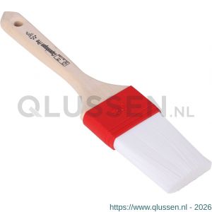 Copenhagen Pro lijm-olie platte kwast 5* maat 1 synthetisch haar FSC houten steel 23.210.10