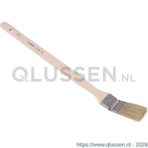 Copenhagen Pro radiatorkwast 5* maat 1.5 wit Chinees varkenshaar FSC houten steel 23.222.15