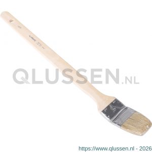 Copenhagen Pro radiatorkwast 4* maat 2 wit Chinees varkenshaar FSC houten steel 23.223.20
