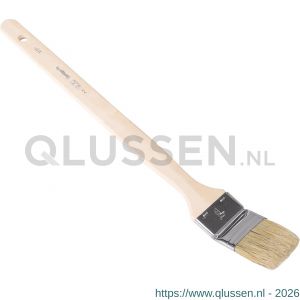 Copenhagen Pro radiatorkwast 4* maat 2 wit Chinees varkenshaar FSC houten steel 23.223.20