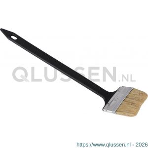 Copenhagen Pro wegwerp radiatorkwast maat 2.5 wit Chinees varkenshaar kunststof steel 23.224.25