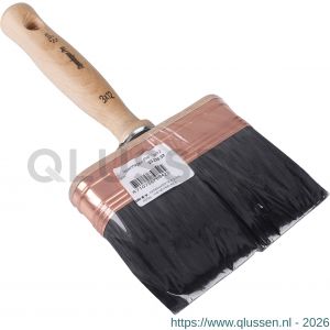Copenhagen Pro classic blokwitter 5* maat 3x12 zwart Chinees varkenshaar mix houten steel 23.230.32